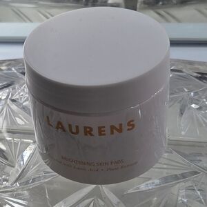 LAURENS Brightening Skin Pads 50ct Lactic Acid + Plant Extracts NEW/SEALED